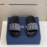 Christian Dior Aqua Sandal Black For Men CD