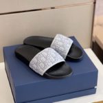 Christian Dior Aqua Sandal Black/Grey For Men CD