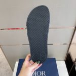 Christian Dior Aqua Sandal Black For Men CD