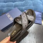 Christian Dior Aqua Sandal Black For Men CD