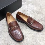 Christian Dior Loafer With Horsebit Brown For Men CD