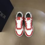 Christian Dior B27 Low-Top Sneaker Red For Men CD 3SN272ZIR_H360