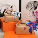 Hermes Bride A Brac Case Beige Bag For Women, Women's Handbags, Shoulder Bags 9.8in/25cm