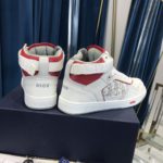 Christian Dior B27 High-Top Sneaker White/Red For Men CD