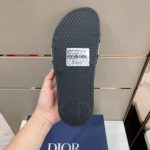 Christian Dior Aqua Sandal Black/White For Men CD