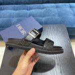 Christian Dior Aqua Sandal Black For Men CD