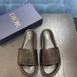 Christian Dior Aqua Sandal Black For Men CD