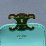 Celine Mini Triomphe Ice Mint For Women 4in/11cm 10I513DPV.29IM