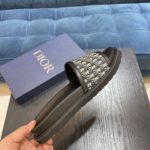 Christian Dior Aqua Sandal Black For Men CD