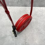 Celine Crossbody Oval Purse Cuir Triomphe Red For Women 6in/16cm 