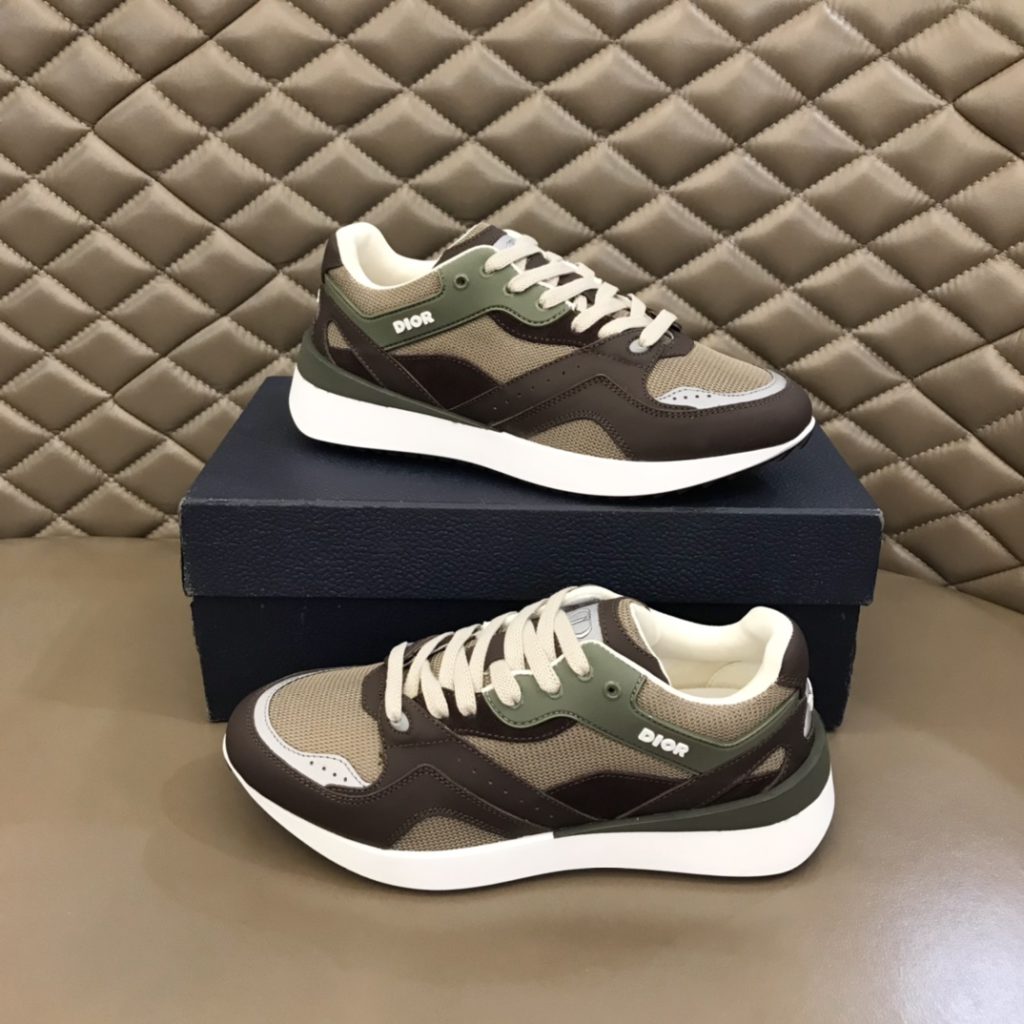 Christian Dior Sneakers Brown For Men CD