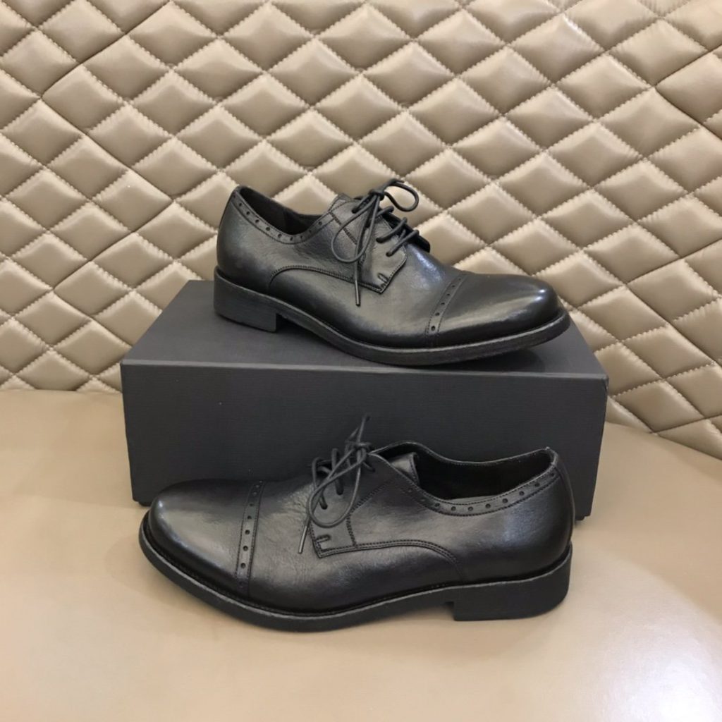 Christian Dior Carlo Derby Shoe Black For Men CD