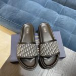 Christian Dior Aqua Sandal Black For Men CD