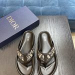 Christian Dior Aqua Sandal Brown/Beige For Men CD