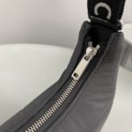Celine Medium Ava Bag With Celine Strap In Quilted Nylon Black For Women 9in/23cm 196972DLI.38SI