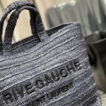 Saint Laurent Rive Gauche Supple Tote Bag Grey For Women, Women's Bags 15in/38cm YSL