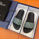 Christian Dior Aqua Sandal Black/White For Men CD