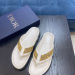 Christian Dior Aqua Sandal White For Men CD
