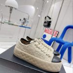 Chanel Women's Sneakers Beige For Women 1.5in/4cm G39105 Y55970 K4501