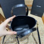 Saint Laurent Mini Toy Shopping Bag Black For Women, Women's Bags 7.1in/18cm YSL 712367AAAOH1000