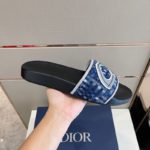 Christian Dior Aqua Sandal Black/Blue For Men CD