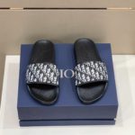 Christian Dior Aqua Sandal Black/White For Men CD