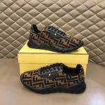 Fendi Force Brown Sneakers For Men