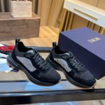Christian Dior B25 Runner Sneaker Black For Men CD