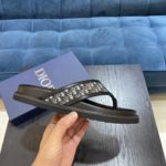 Christian Dior Aqua Sandal Black For Men CD