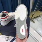 Christian Dior B27 High-Top Sneaker White/Red For Men CD
