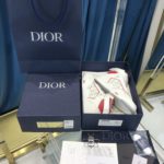 Christian Dior B27 High-Top Sneaker White/Red For Men CD