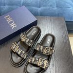 Christian Dior Aqua Sandal Brown/Beige For Men CD