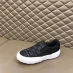 Fendi Force Slip On Sneakers Black For Men 7E1454AD77F13RZ