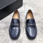 Christian Dior Loafer With Horsebit Black For Men CD