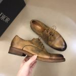 Christian Dior Carlo Derby Shoe Brown For Men CD