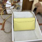 Hermes Constance Long Togo Wallet Yellow, Gold Toned Hardware Bag For Women, Women's Handbags, Shoulder Bags 8.1in/21cm