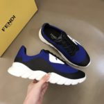 Fendi Force Black/Blue Sneakers For Men