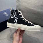 Christian Dior B23 Cactus Jack Dior High-Top Sneaker Black For Men CD 3SH126ZOI_H961