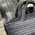 Saint Laurent Rive Gauche Supple Tote Bag Grey For Women, Women's Bags 15in/38cm YSL