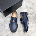 Christian Dior Loafer Dark Blue For Men CD