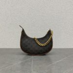 Celine Medium Ava Chain In Triomphe Canvas Tan For Women 10in/25cm 199582BZJ.04LU