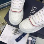 Christian Dior B27 High-Top Sneaker White/Red For Men CD