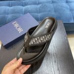 Christian Dior Aqua Sandal Black For Men CD