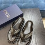 Christian Dior Aqua Sandal Black For Men CD
