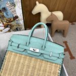 Hermes Birkin 25 Picnic Beige, Silver Toned Hardware Bag For Women, Women's Handbags, Shoulder Bags 9.8in/25cm