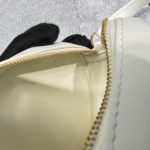 Celine Crossbody Oval Purse Cuir Triomphe White For Women 6in/16cm
