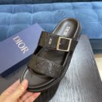 Christian Dior Aqua Sandal Black For Men CD