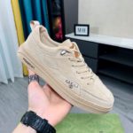 Gucci Men's Logo GG Gucci Sneakers With Posedon Beige For Men