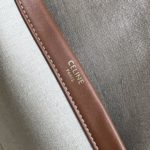 Celine Large Cabas Thais In Textile Natural / Tan For Women 16in/41cm 196762DST.02NT