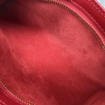 Celine Cuir Triomphe Shoulder Bag Red For Women 9.4in/24cm